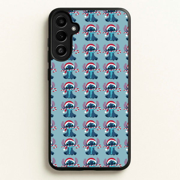 Stitch - Christmas Patterns  - Christmas Patterns Phone Case for Galaxy A36