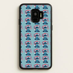 Stitch - Christmas Patterns  - Christmas Patterns Phone Case for Galaxy S9