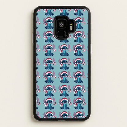 Stitch - Christmas Patterns  - Christmas Patterns Phone Case for Galaxy S9