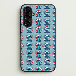 Stitch - Christmas Patterns  - Christmas Patterns Phone Case for Galaxy A16
