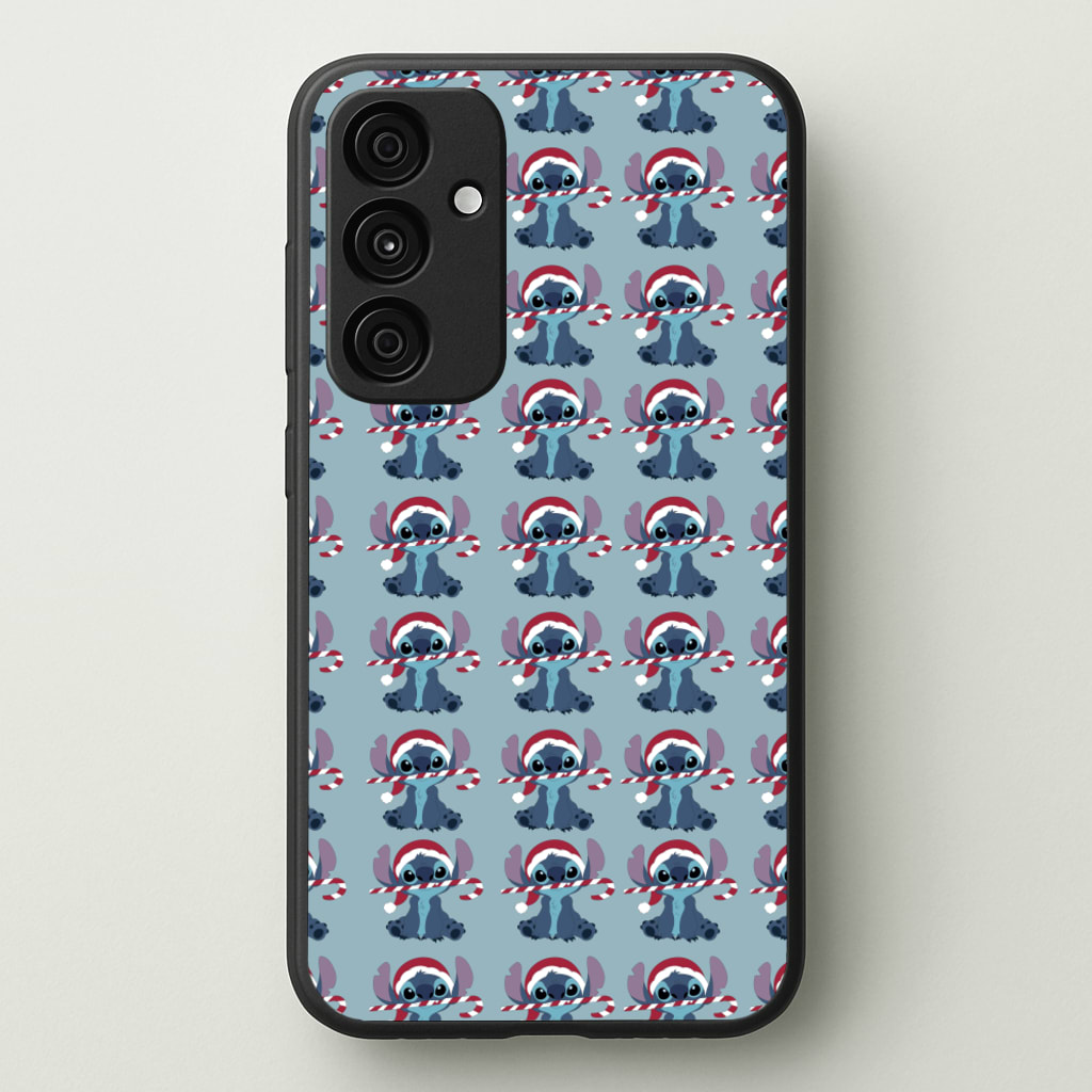 Stitch - Christmas Patterns  - Christmas Patterns Phone Case for Galaxy A35