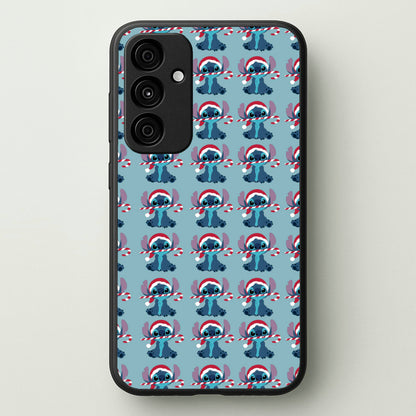 Stitch - Christmas Patterns  - Christmas Patterns Phone Case for Galaxy A55