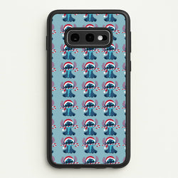 Stitch - Christmas Patterns  - Christmas Patterns Phone Case for Galaxy S10e