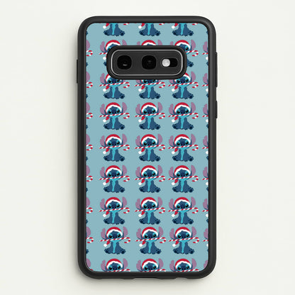 Stitch - Christmas Patterns  - Christmas Patterns Phone Case for Galaxy S10e