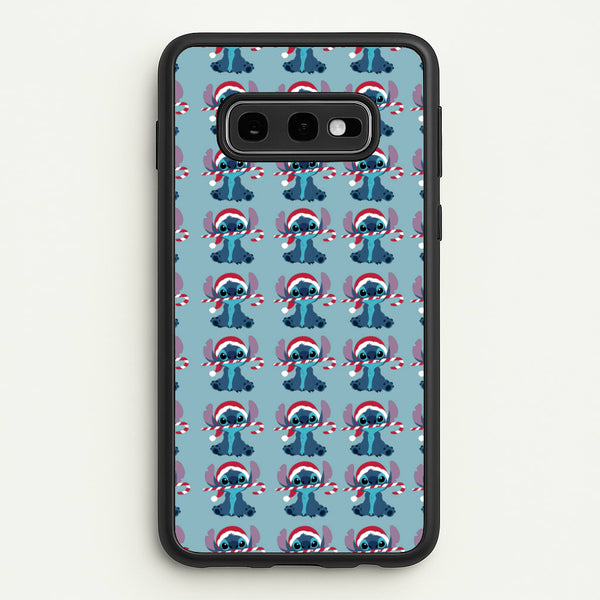 Stitch - Christmas Patterns  - Christmas Patterns Phone Case for Galaxy S10e