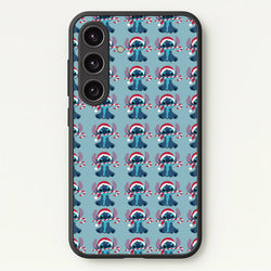Stitch - Christmas Patterns  - Christmas Patterns Phone Case for Galaxy S25