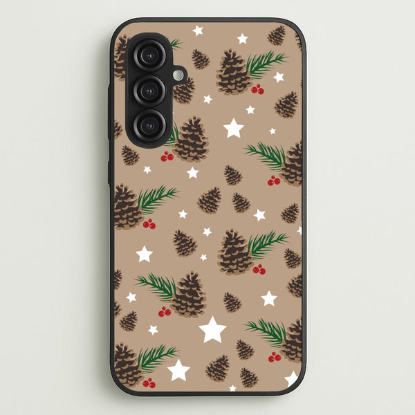 Acorn - Christmas Patterns  - Christmas Patterns Phone Case for Galaxy S23FE