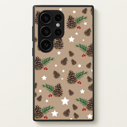 Acorn - Christmas Patterns  - Christmas Patterns Phone Case for Galaxy S24 Ultra