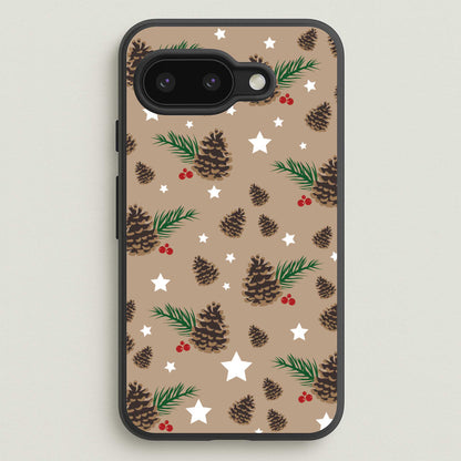 Acorn - Christmas Patterns  - Christmas Patterns Phone Case for Google Pixel 9a