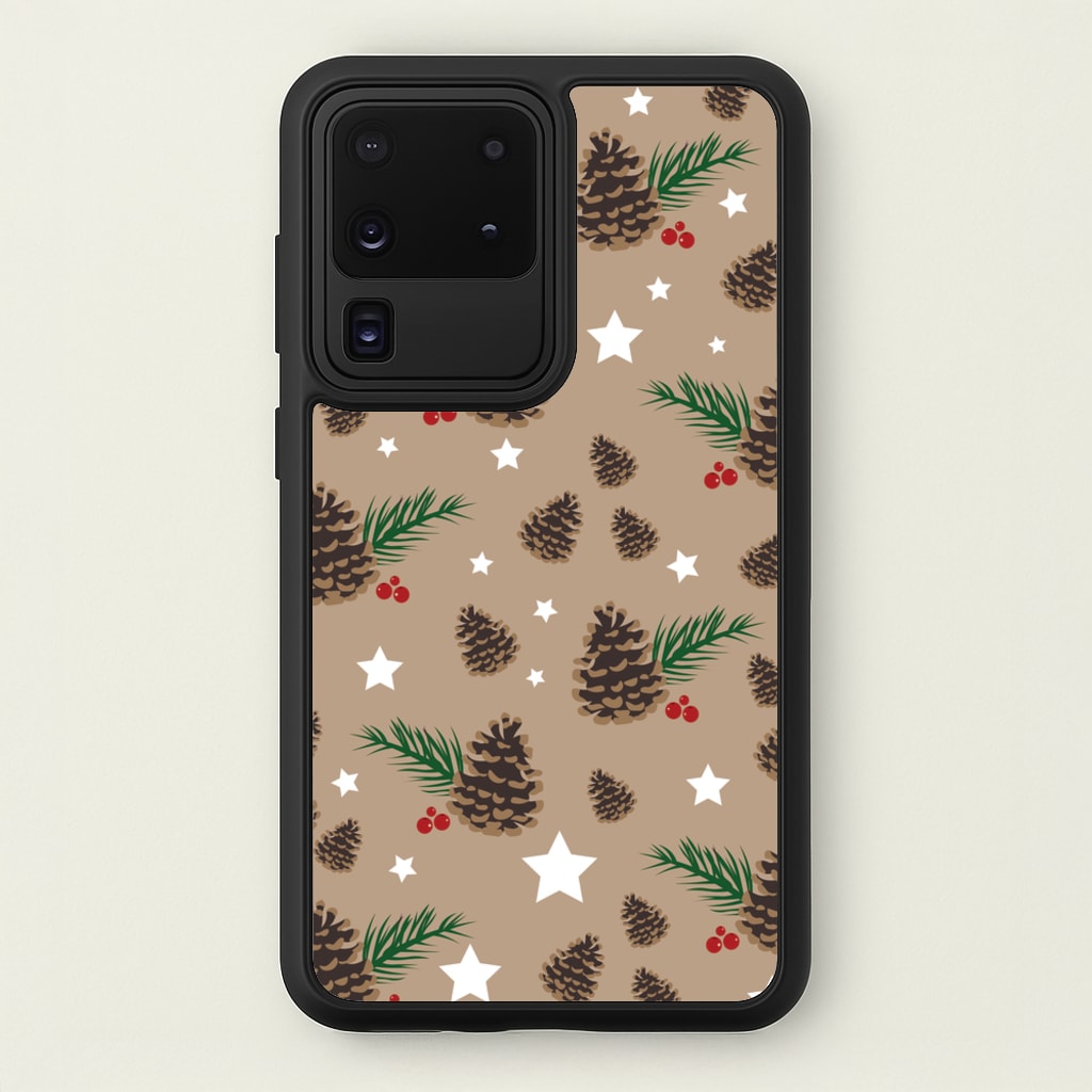 Acorn - Christmas Patterns  - Christmas Patterns Phone Case for Galaxy S20 Ultra