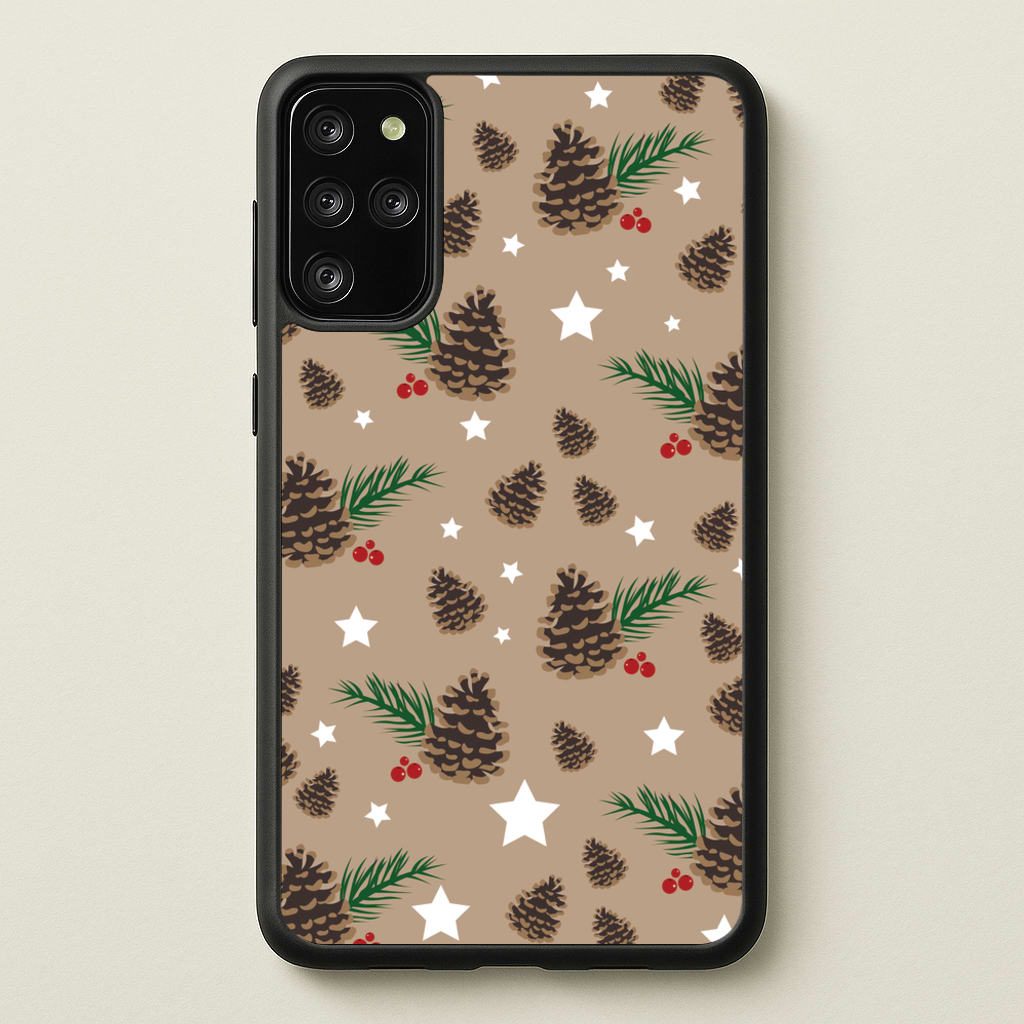 Acorn - Christmas Patterns  - Christmas Patterns Phone Case for Galaxy S20 Plus