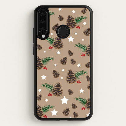 Acorn - Christmas Patterns  - Christmas Patterns Phone Case for Huawei P30 Lite