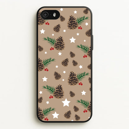 Acorn - Christmas Patterns  - Christmas Patterns Phone Case for iPhone 5 / 5s / SE 2016