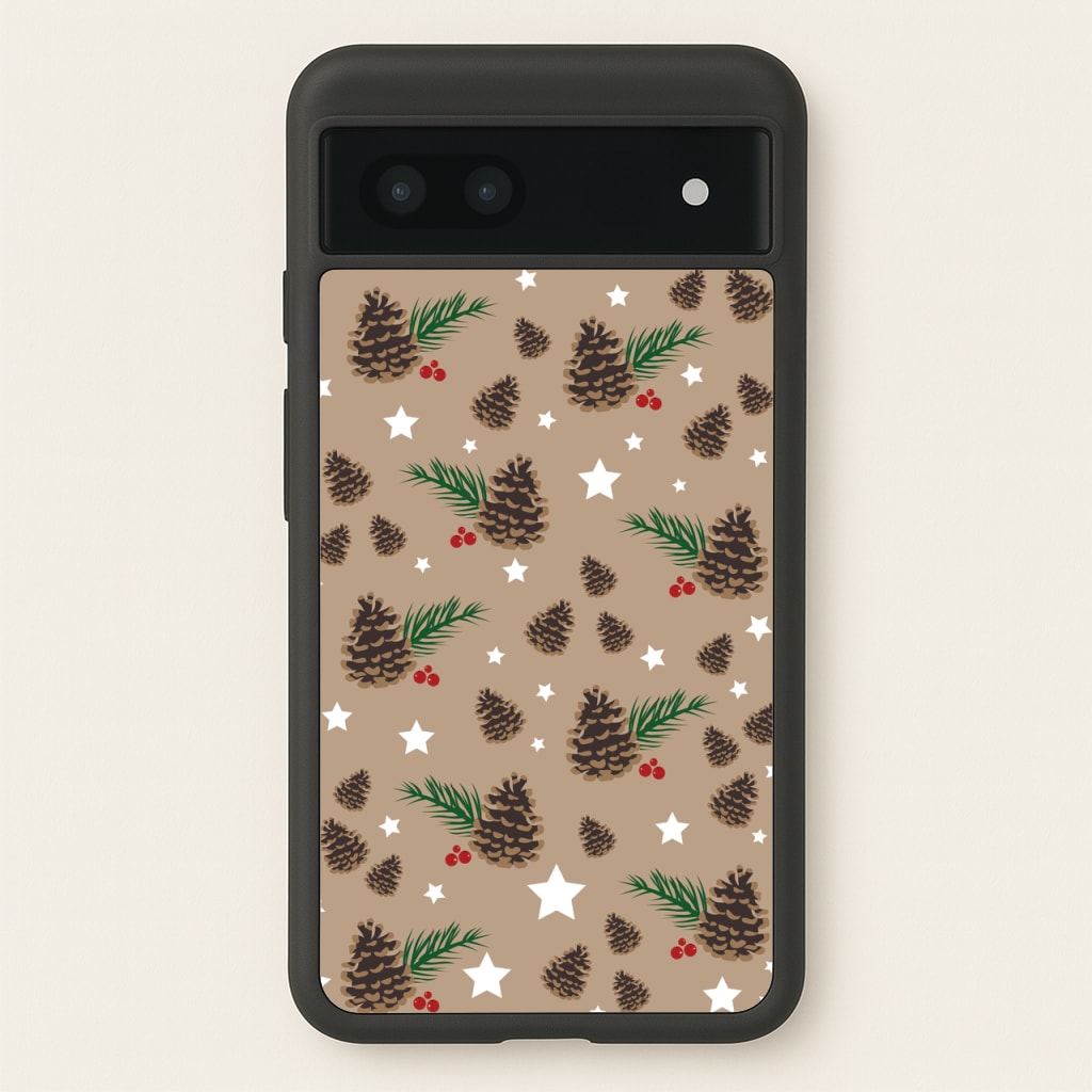 Acorn - Christmas Patterns  - Christmas Patterns Phone Case for Google Pixel 7a