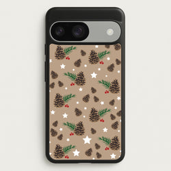 Acorn - Christmas Patterns  - Christmas Patterns Phone Case for Google Pixel 9 / 9 Pro