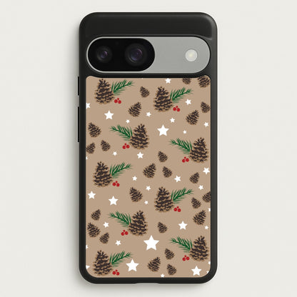 Acorn - Christmas Patterns  - Christmas Patterns Phone Case for Google Pixel 9 / 9 Pro