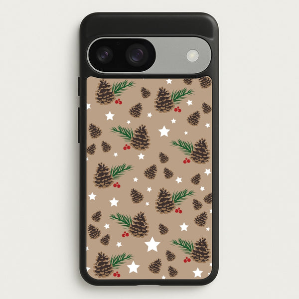Acorn - Christmas Patterns  - Christmas Patterns Phone Case for Google Pixel 9 / 9 Pro