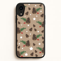 Acorn - Christmas Patterns  - Christmas Patterns Phone Case for iPhone XR