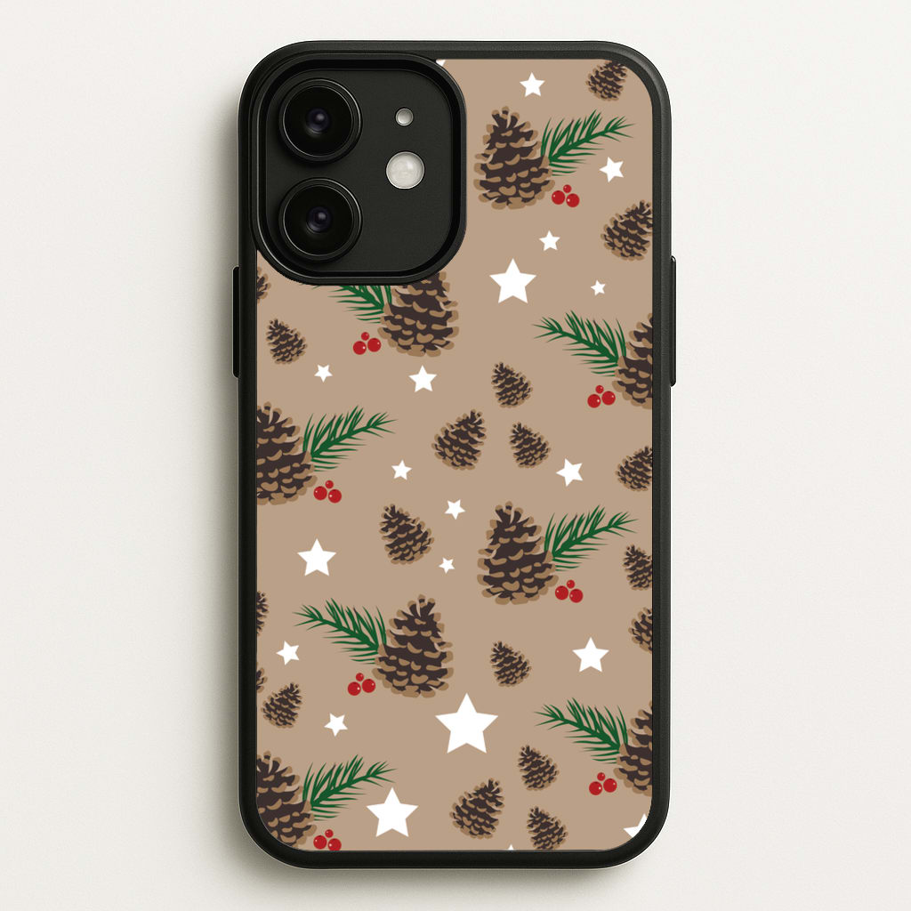 Acorn - Christmas Patterns  - Christmas Patterns Phone Case for iPhone 11