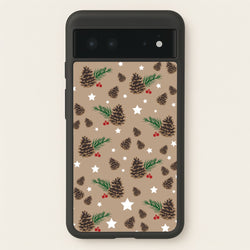 Acorn - Christmas Patterns  - Christmas Patterns Phone Case for Google Pixel 6