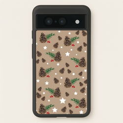 Acorn - Christmas Patterns  - Christmas Patterns Phone Case for Google Pixel 8
