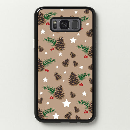 Acorn - Christmas Patterns  - Christmas Patterns Phone Case for Galaxy S8 Plus