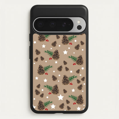 Acorn - Christmas Patterns  - Christmas Patterns Phone Case for Google Pixel 9 Pro XL