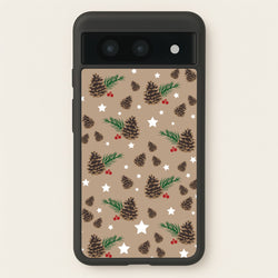 Acorn - Christmas Patterns  - Christmas Patterns Phone Case for Google Pixel 8a