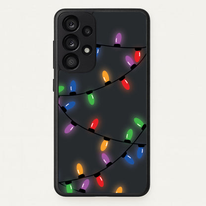 Rainbow Lights - Christmas Patterns  - Christmas Patterns Phone Case for Galaxy A53