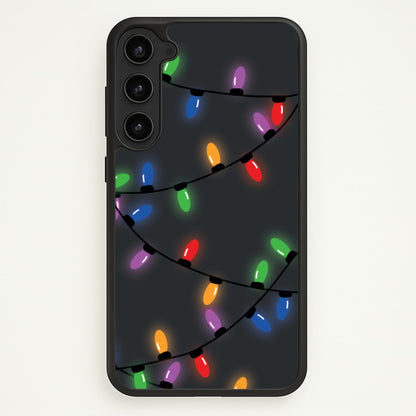 Rainbow Lights - Christmas Patterns  - Christmas Patterns Phone Case for Galaxy S23 Plus