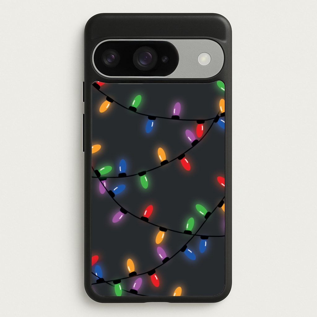 Rainbow Lights - Christmas Patterns Phone Case for Google Pixel 10 / 10 Pro