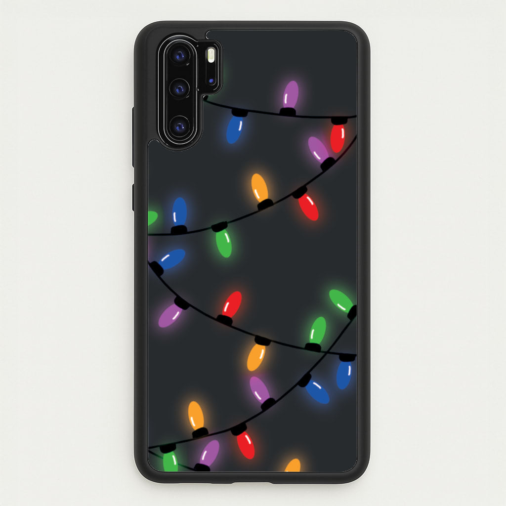 Rainbow Lights - Christmas Patterns  - Christmas Patterns Phone Case for Huawei P30 Pro