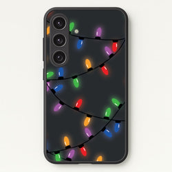 Rainbow Lights - Christmas Patterns  - Christmas Patterns Phone Case for Galaxy S25
