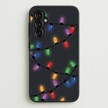 Rainbow Lights - Christmas Patterns  - Christmas Patterns Phone Case for Galaxy A14