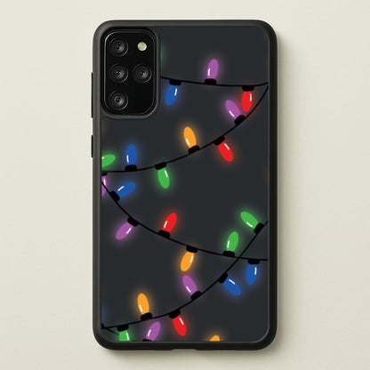 Rainbow Lights - Christmas Patterns  - Christmas Patterns Phone Case for Galaxy S20 Plus