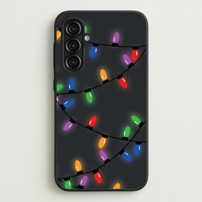 Rainbow Lights - Christmas Patterns  - Christmas Patterns Phone Case for Galaxy A16