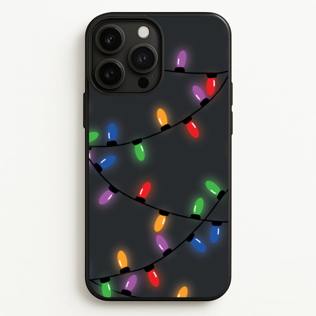 Rainbow Lights - Christmas Patterns  - Christmas Patterns Phone Case for iPhone 13 Pro Max