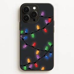 Rainbow Lights - Christmas Patterns  - Christmas Patterns Phone Case for iPhone 12 Pro Max