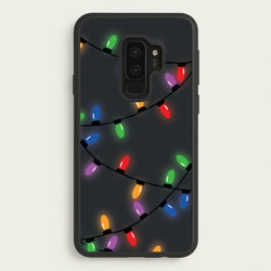Rainbow Lights - Christmas Patterns  - Christmas Patterns Phone Case for Galaxy S9 Plus