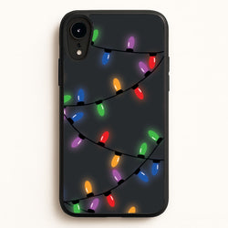 Rainbow Lights - Christmas Patterns  - Christmas Patterns Phone Case for iPhone XR