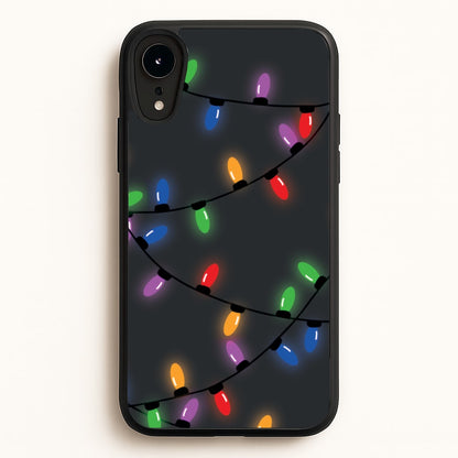 Rainbow Lights - Christmas Patterns  - Christmas Patterns Phone Case for iPhone XR