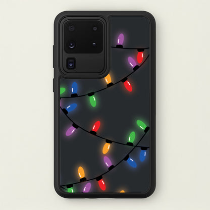 Rainbow Lights - Christmas Patterns  - Christmas Patterns Phone Case for Galaxy S20 Ultra