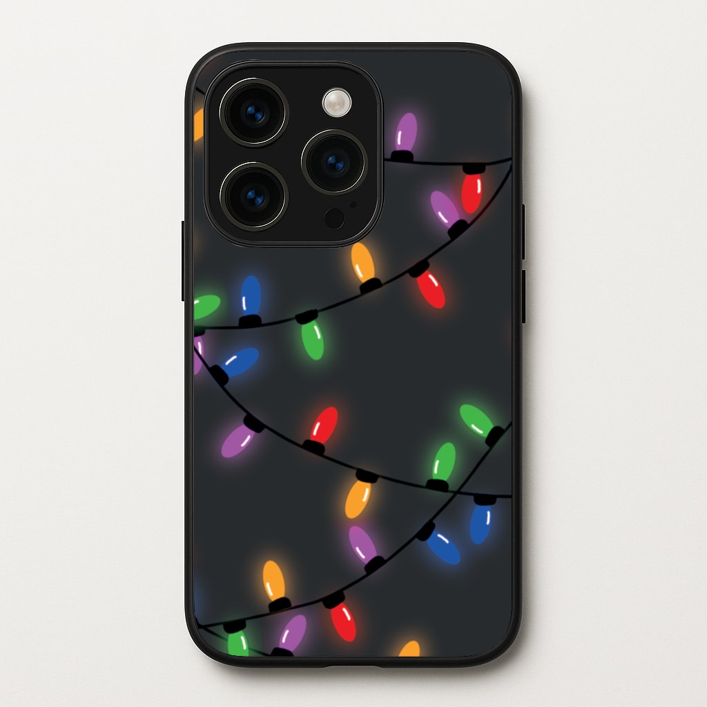Rainbow Lights - Christmas Patterns  - Christmas Patterns Phone Case for iPhone 15 Pro Max