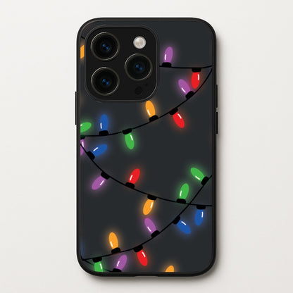Rainbow Lights - Christmas Patterns  - Christmas Patterns Phone Case for iPhone 15 Pro Max