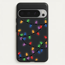 Rainbow Lights - Christmas Patterns  - Christmas Patterns Phone Case for Google Pixel 9 Pro XL