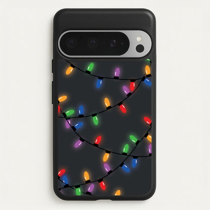 Rainbow Lights - Christmas Patterns  - Christmas Patterns Phone Case for Google Pixel 9 Pro XL