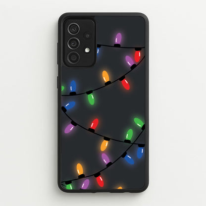 Rainbow Lights - Christmas Patterns  - Christmas Patterns Phone Case for Galaxy A52 / A52s