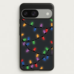Rainbow Lights - Christmas Patterns  - Christmas Patterns Phone Case for Google Pixel 9 / 9 Pro