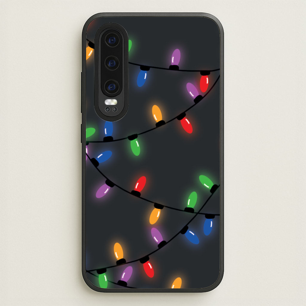 Rainbow Lights - Christmas Patterns  - Christmas Patterns Phone Case for Huawei P30