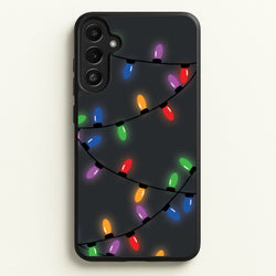 Rainbow Lights - Christmas Patterns  - Christmas Patterns Phone Case for Galaxy A34